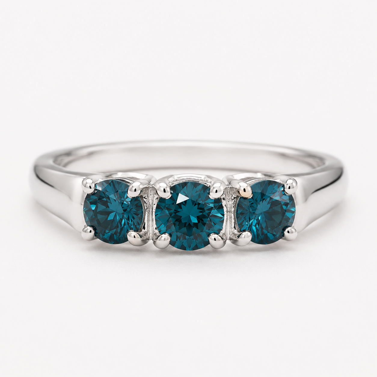 Bold Blue Diamond Stacker blue diamond