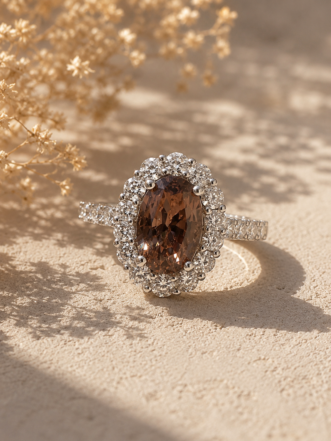 Oval Enchantress Alexandrite Ring