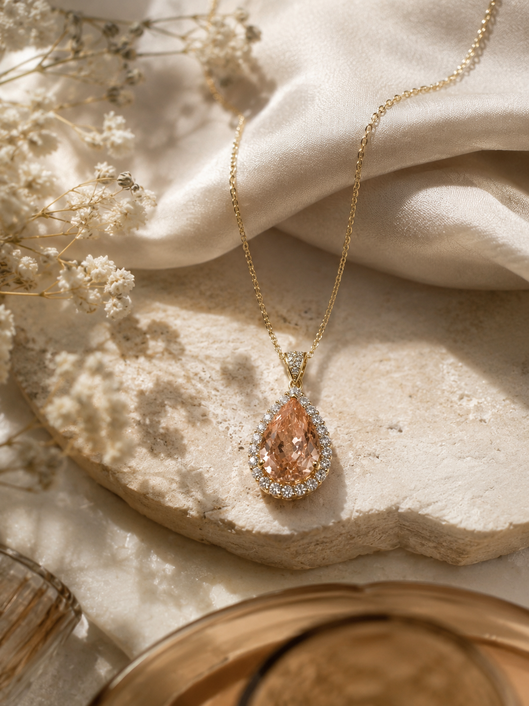 Certified Sunset Non-Heat Necklace
