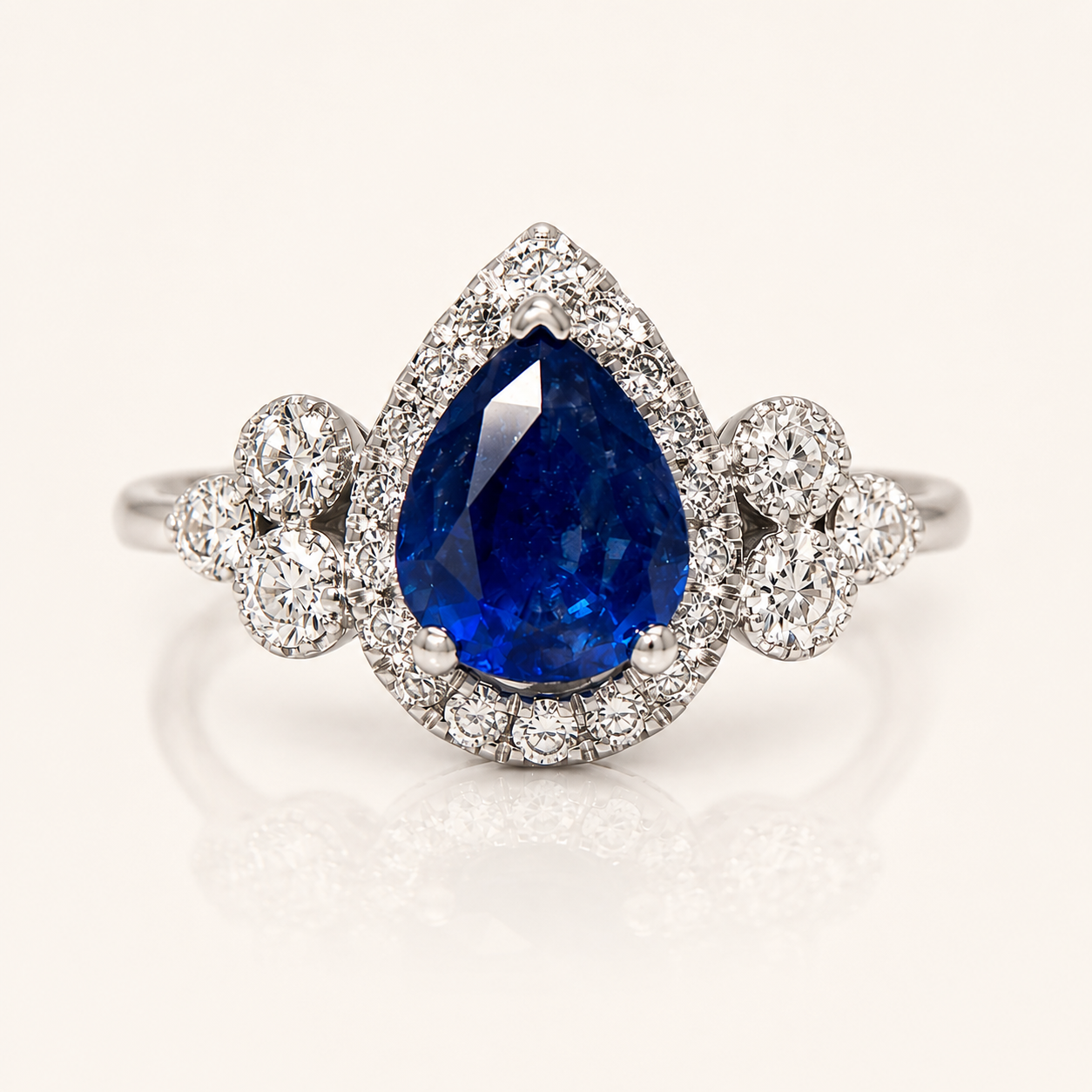 Royalty Ceylon Sapphire Ring Blue Sapphire
