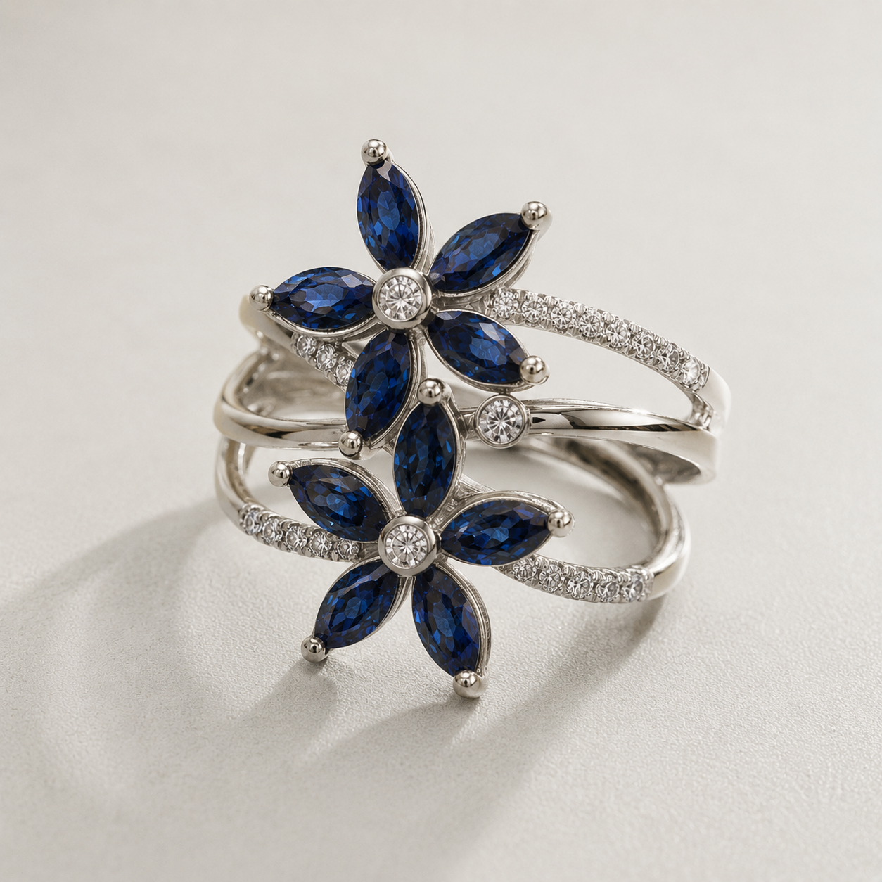 Dripping in Daisys Sapphire Ring