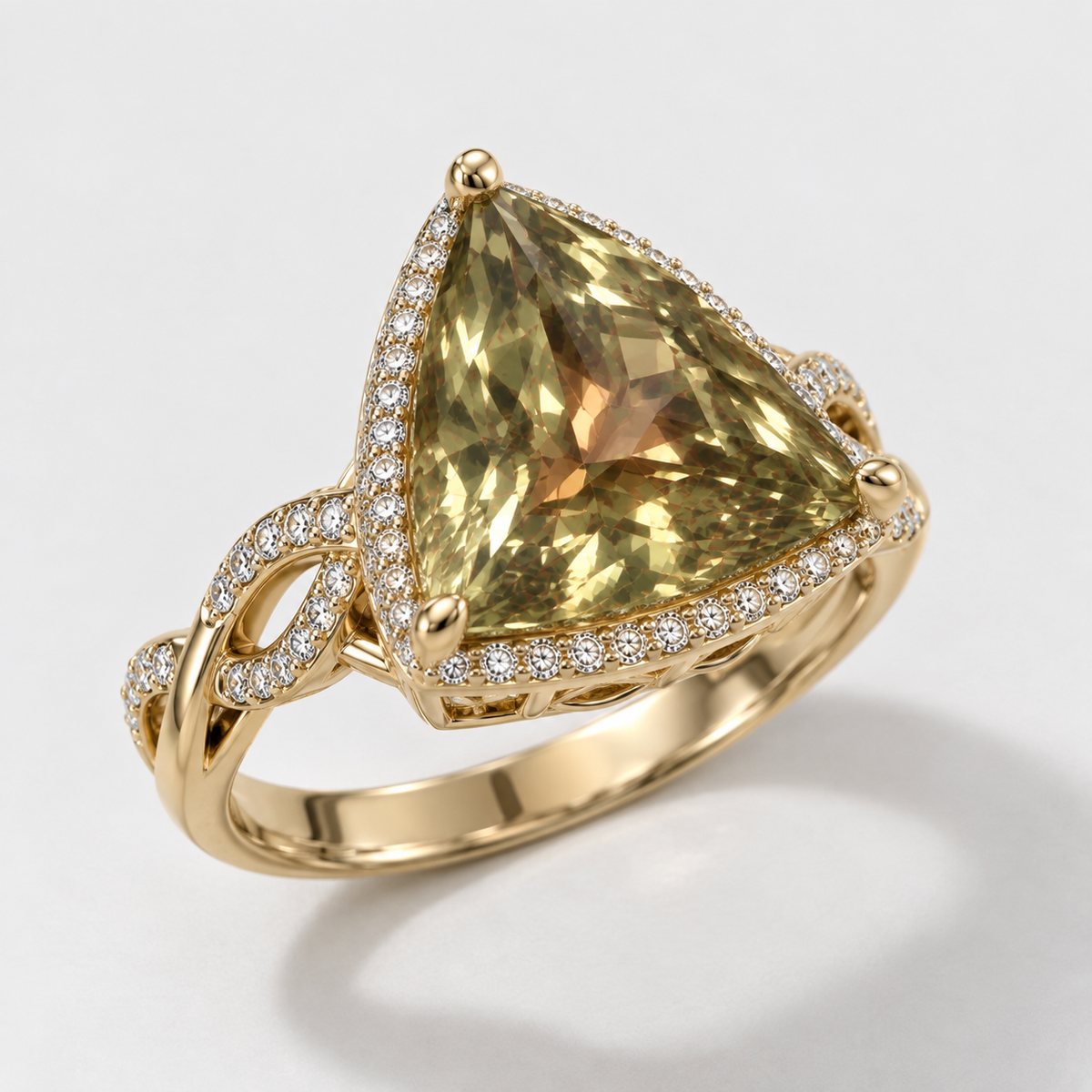Certified Phantom Trillion Csarite Ring