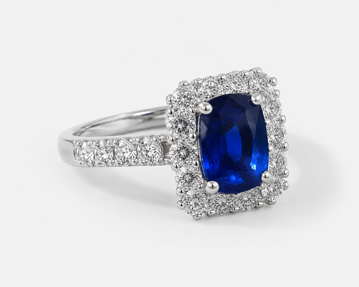 Deep Sea Ceylon Sapphire Ring