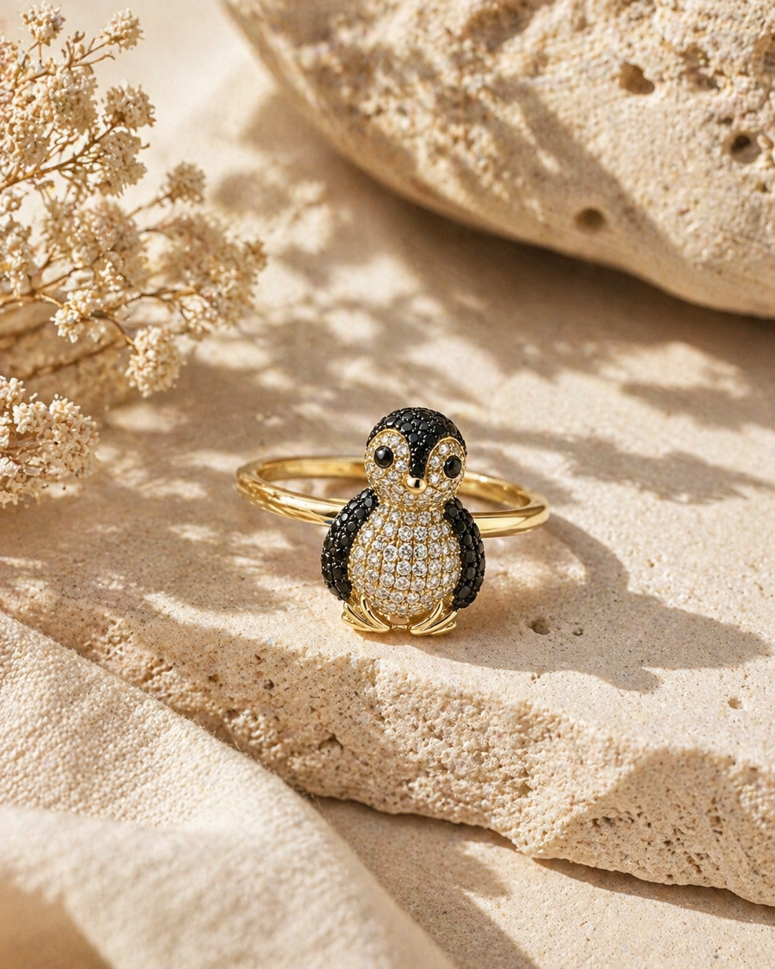Diamond Penguin Ring KALLATI