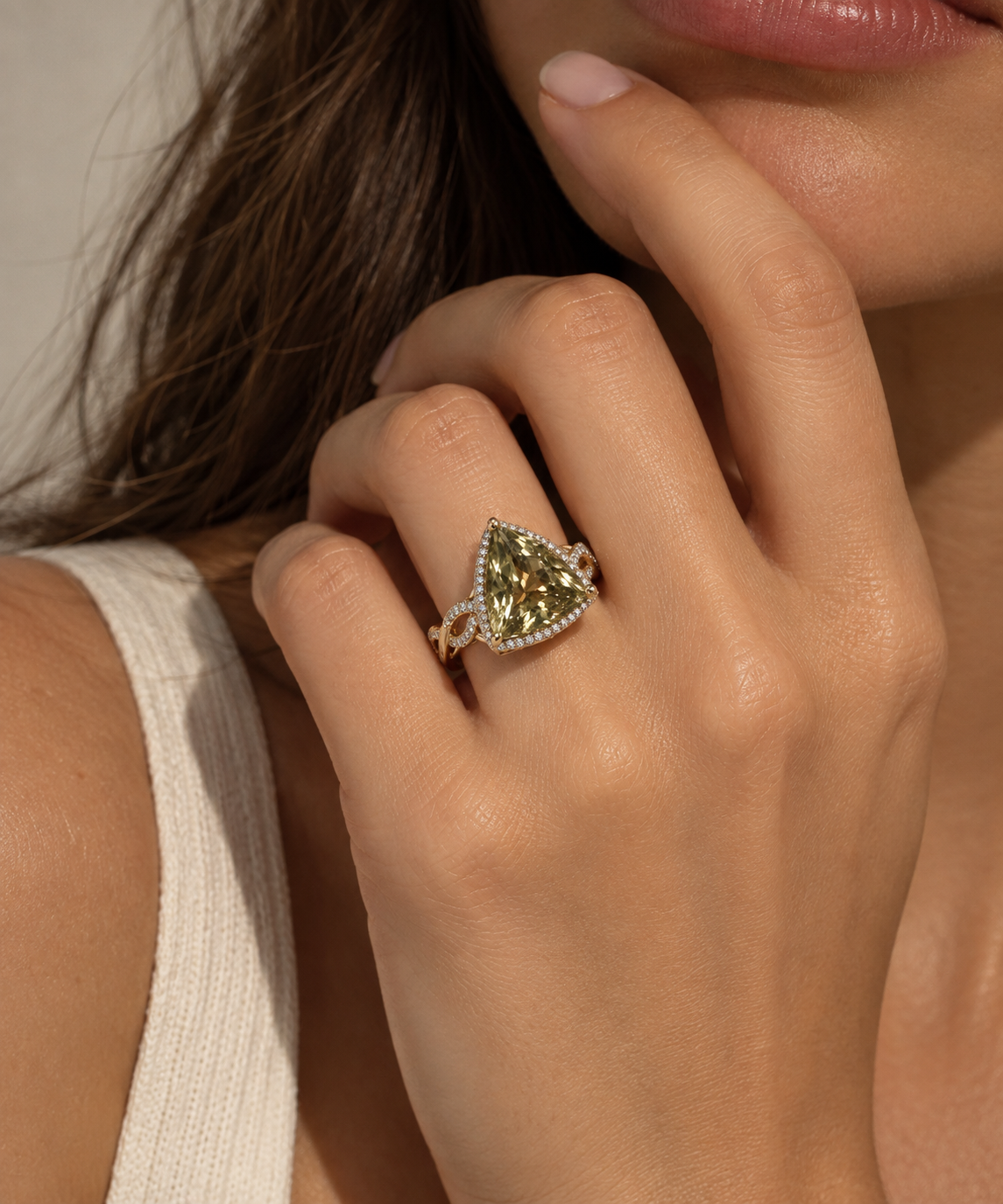 Certified Phantom Trillion Csarite Ring