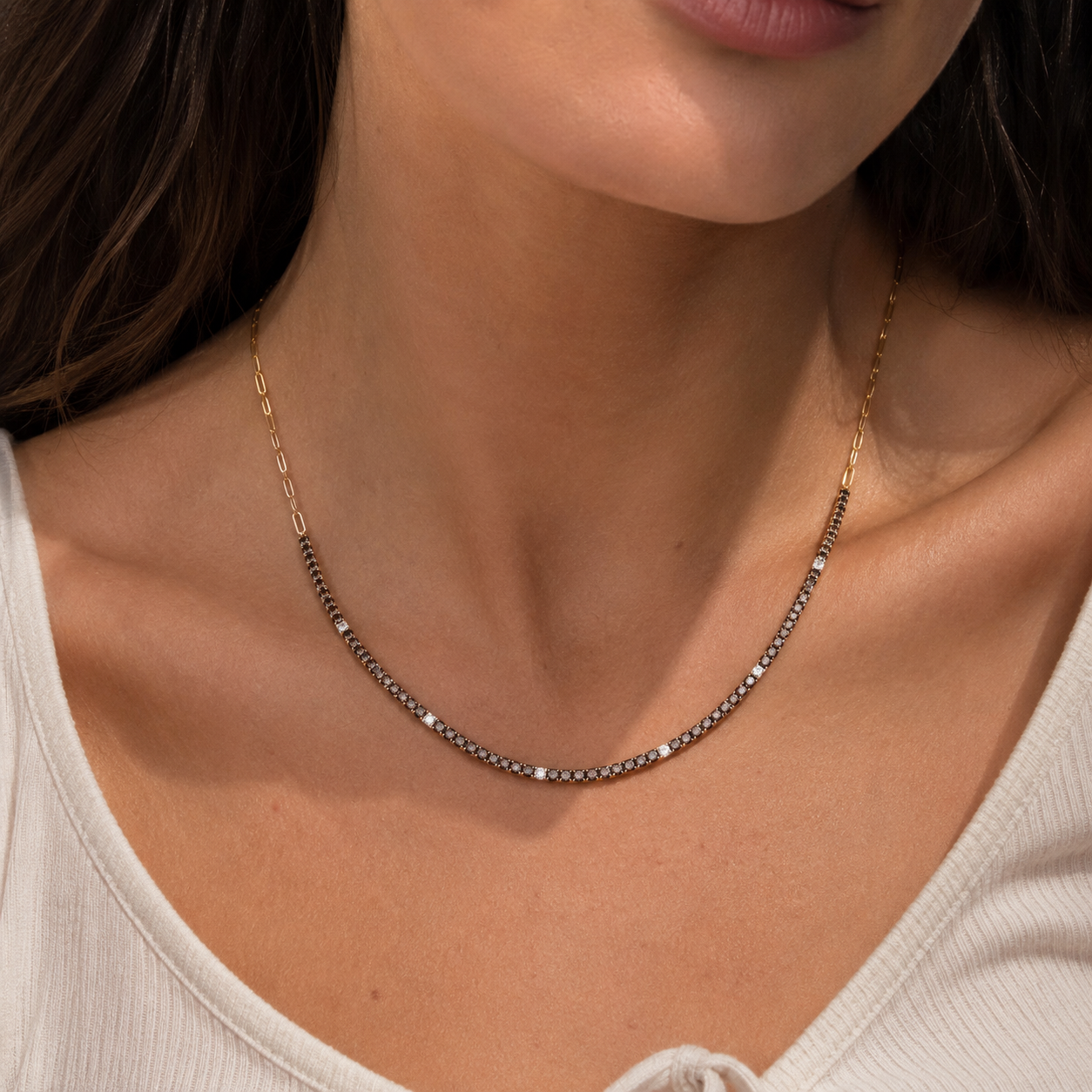 Coco Diamond Tennis Necklace Coco Diamonds