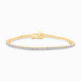 Yellow Gold White Diamond Eternal Bracelet ETERNAL