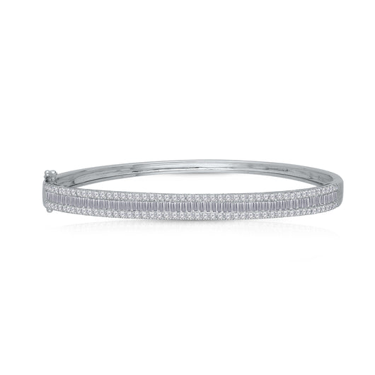 White Gold Diamond Legendary Bangle