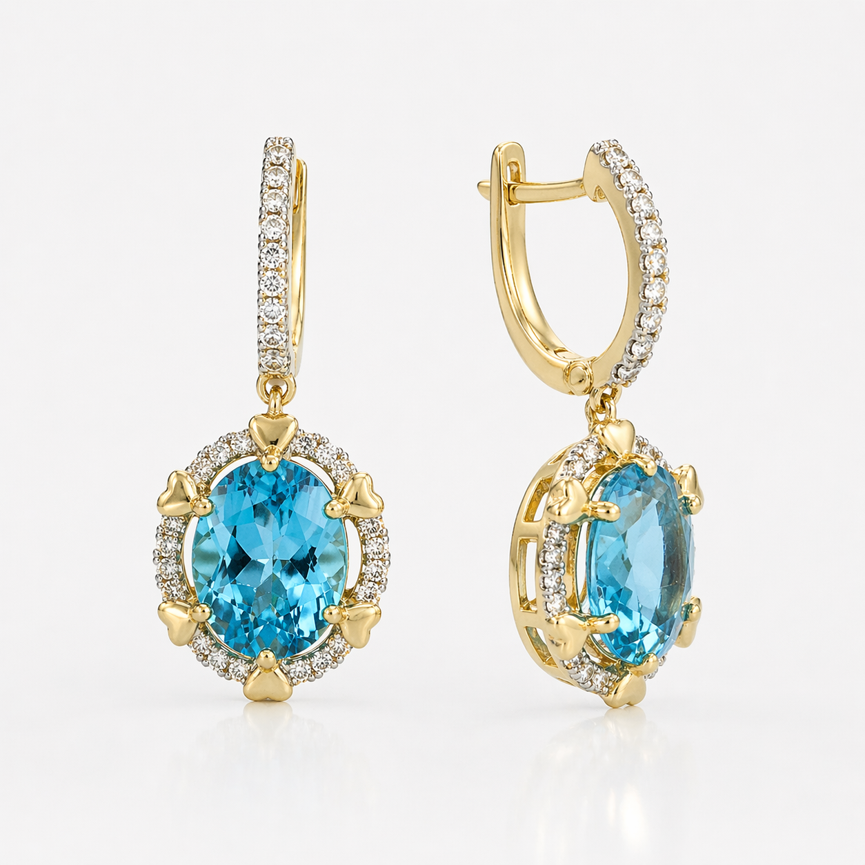 Lead to Your Heart Topaz Droplets BLUE TOPAZ