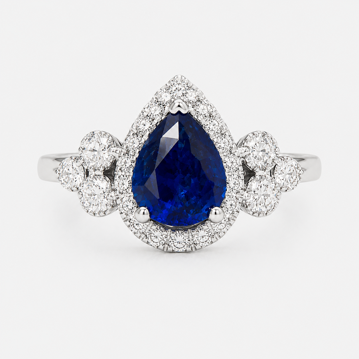 Royalty Ceylon Sapphire Ring Blue Sapphire