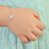 White Gold Diamond Eternal Heart Bracelet ETERNAL