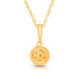 Yellow Gold Diamond Eternal Pendant ETERNAL