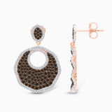 Coco Diamond Open Circle Drops