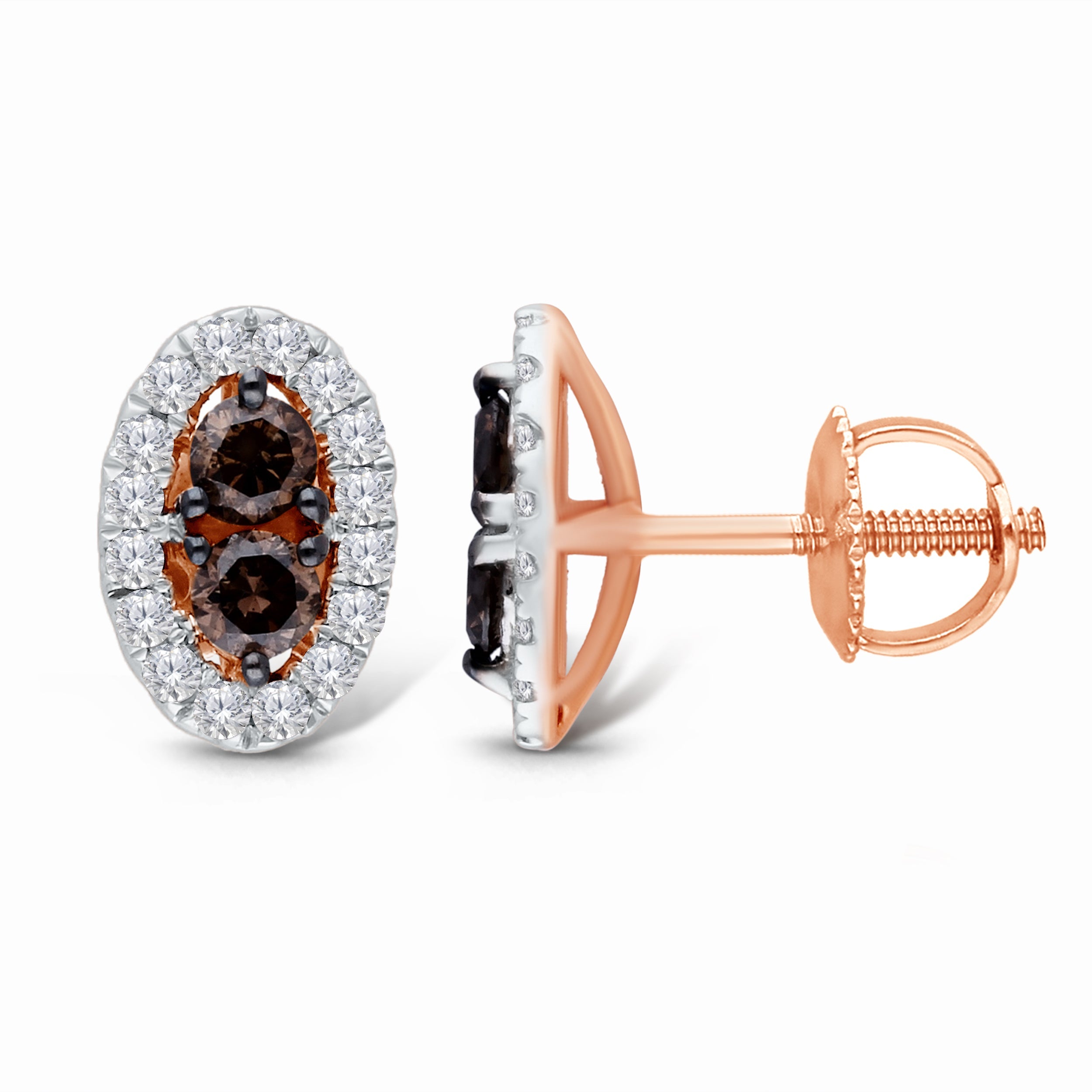 Dual Coco Diamond Studs