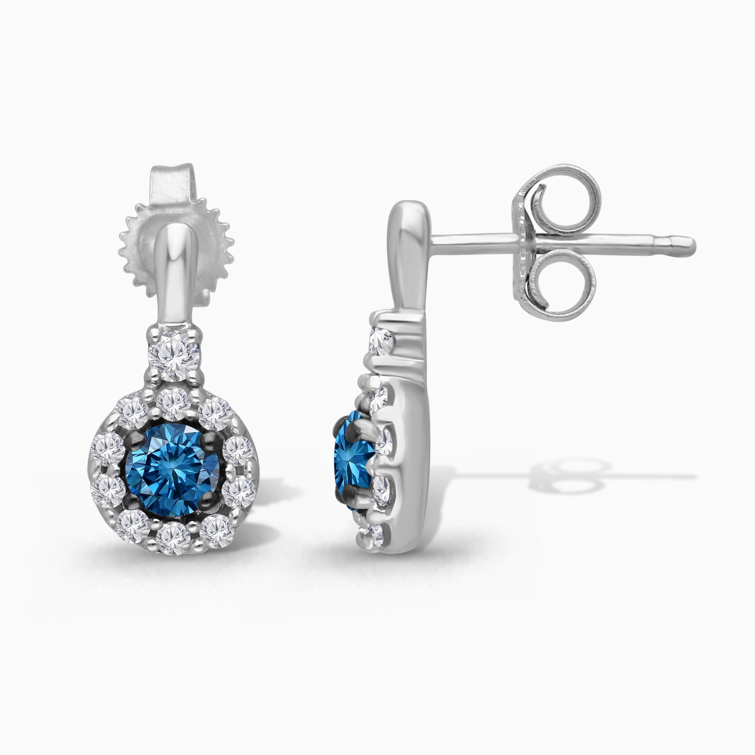 Baby Blue Diamond Drops