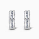 White Gold Diamond Legendary Hoops
