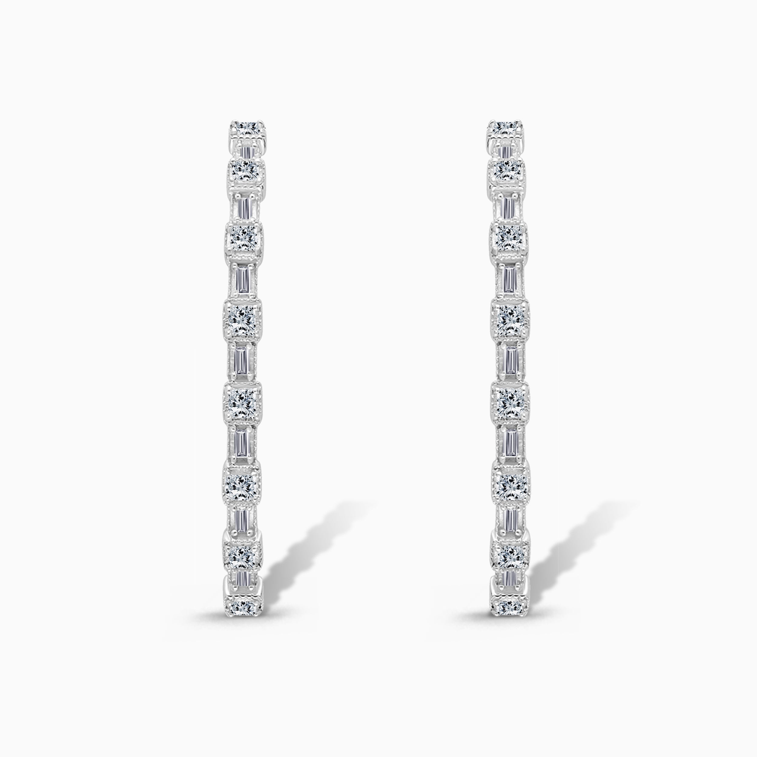 Large Legendary Diamond Hoops