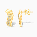 Yellow Diamond Griffiness Wing Studs