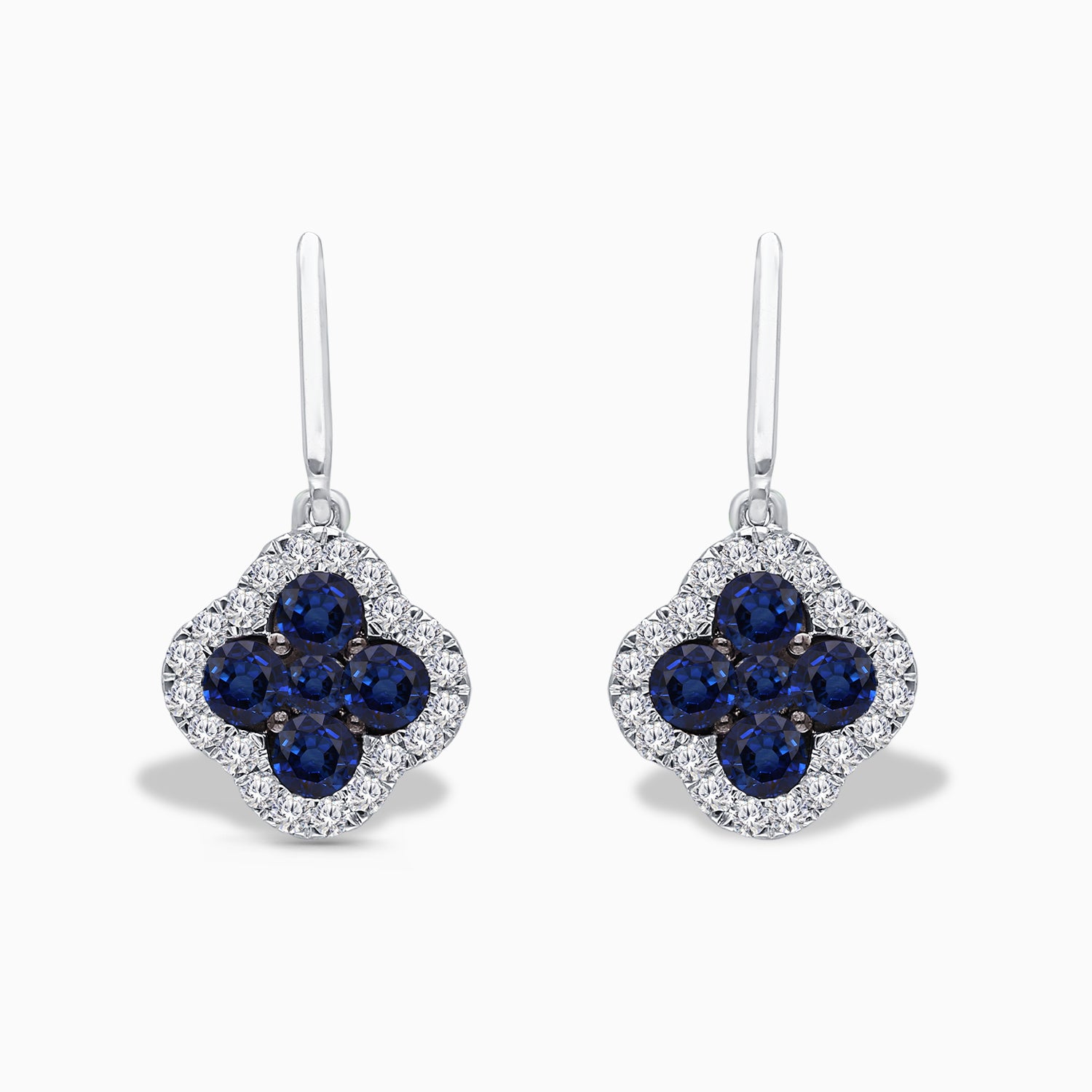 Sapphire & Diamond Clover Droplets