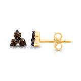 Yellow Gold Coco Diamond Eternal Stud Earrings ETERNAL