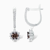 White Gold Coco & White Diamond Eternal Earrings ETERNAL