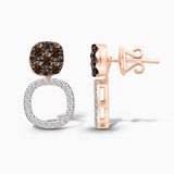 Coco Diamond Door Knocker Earrings Coco Diamonds