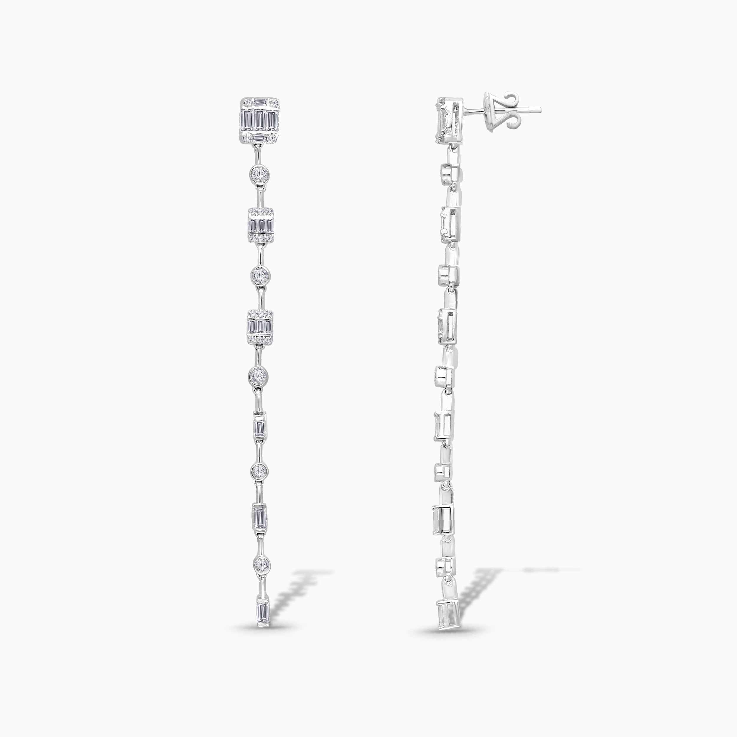 Legendary Diamond Tennis Earrings LEGENDARY
