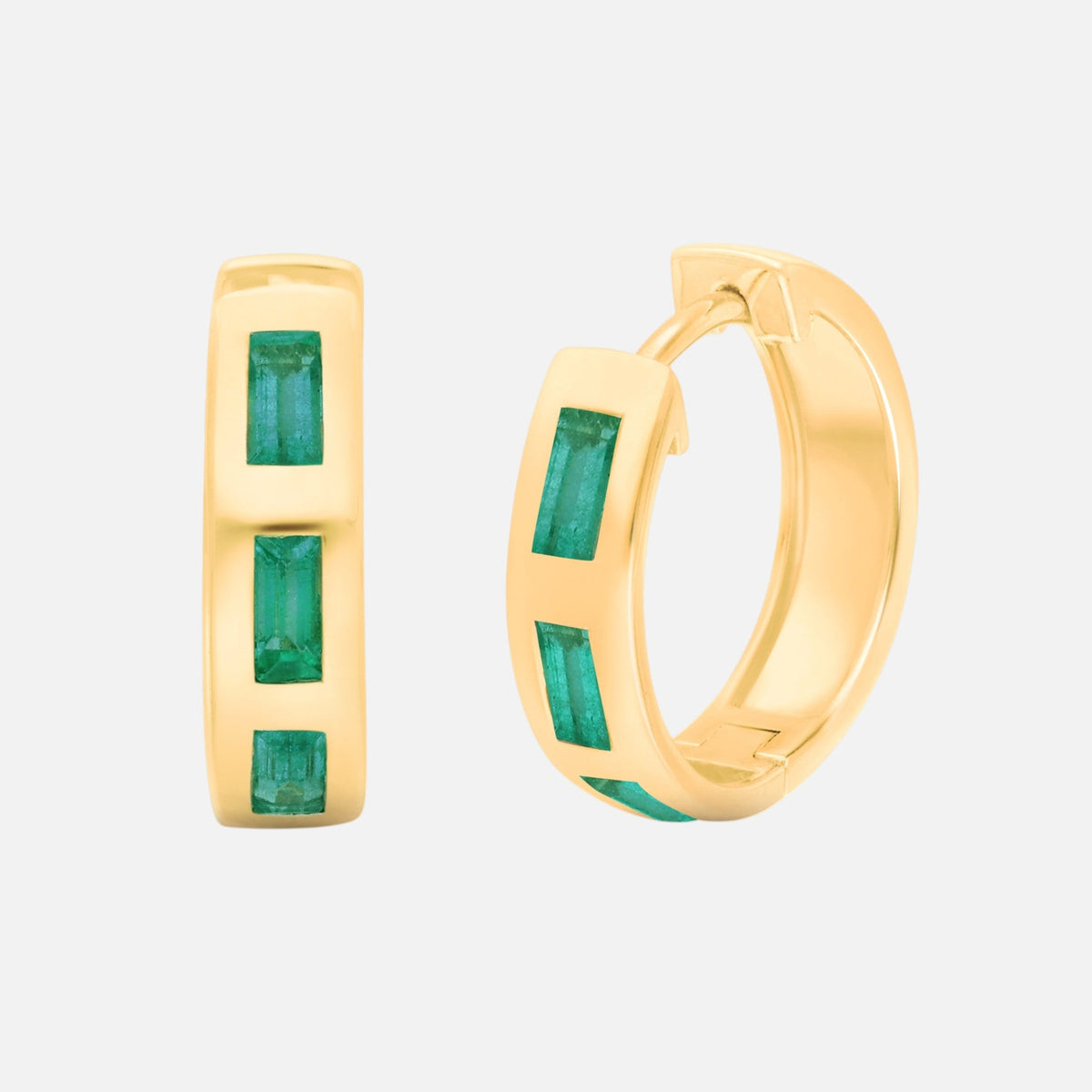 Baguette Emerald Huggies Emerald