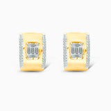 White Diamond Shield Huggies
