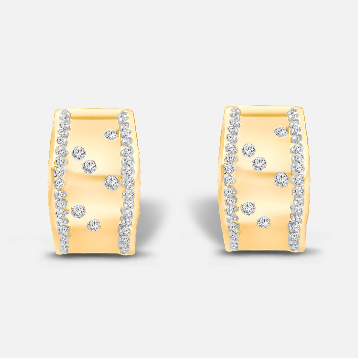 White Diamond Bubble Huggies BOLD GOLD