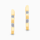 Duo Diamond Huggies