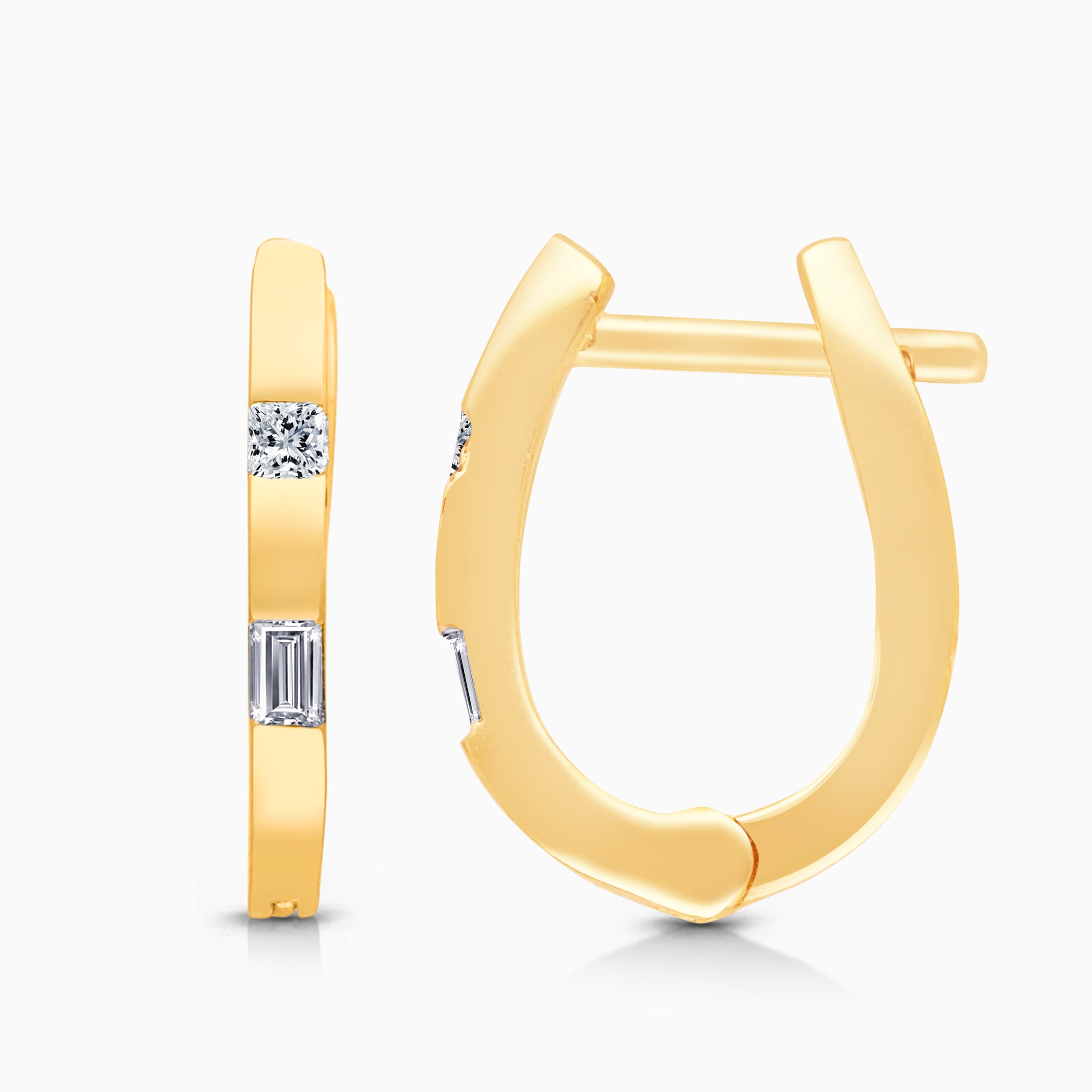 Duo Diamond Huggies