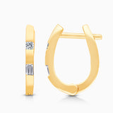 Duo Diamond Huggies