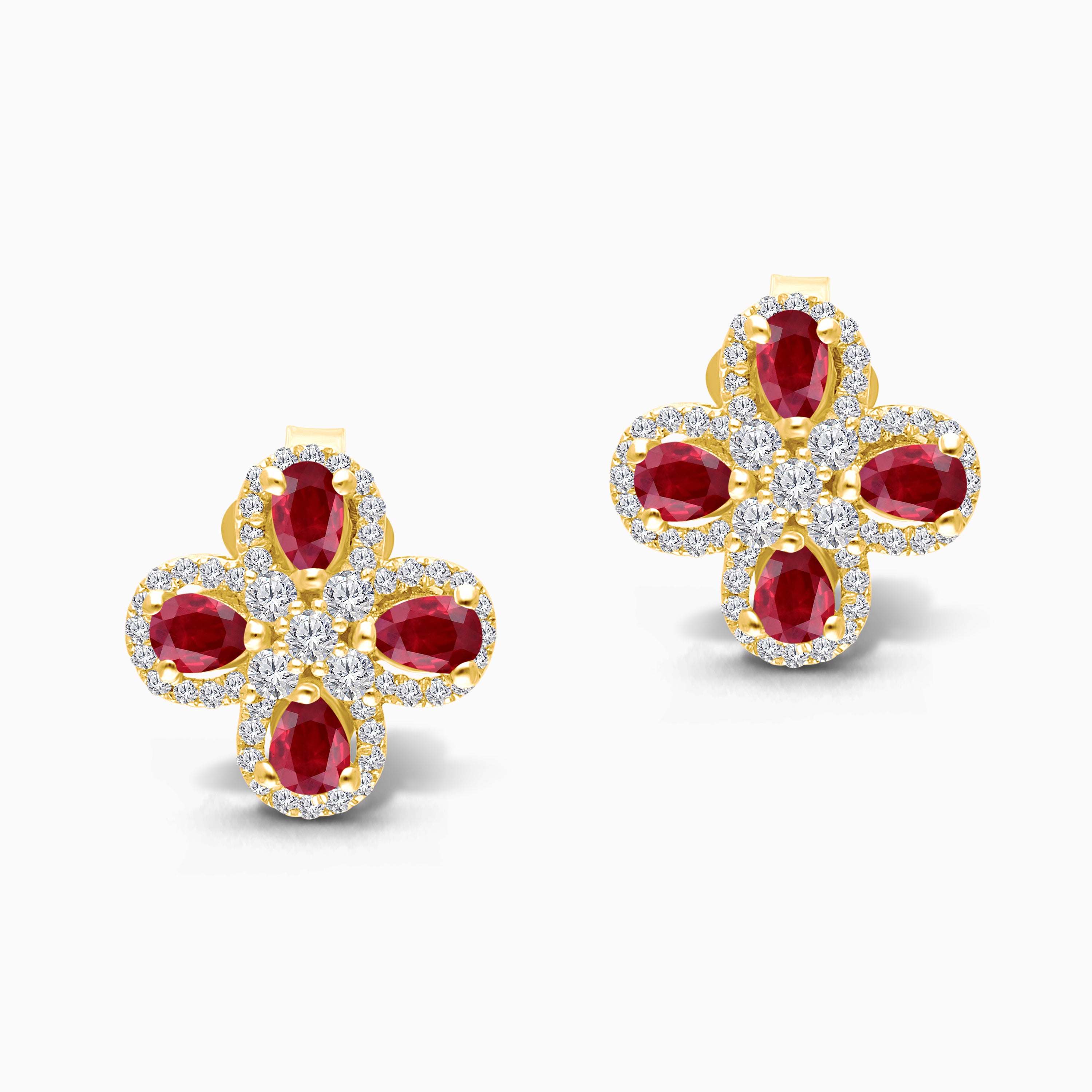 Rose Hierloom Studs