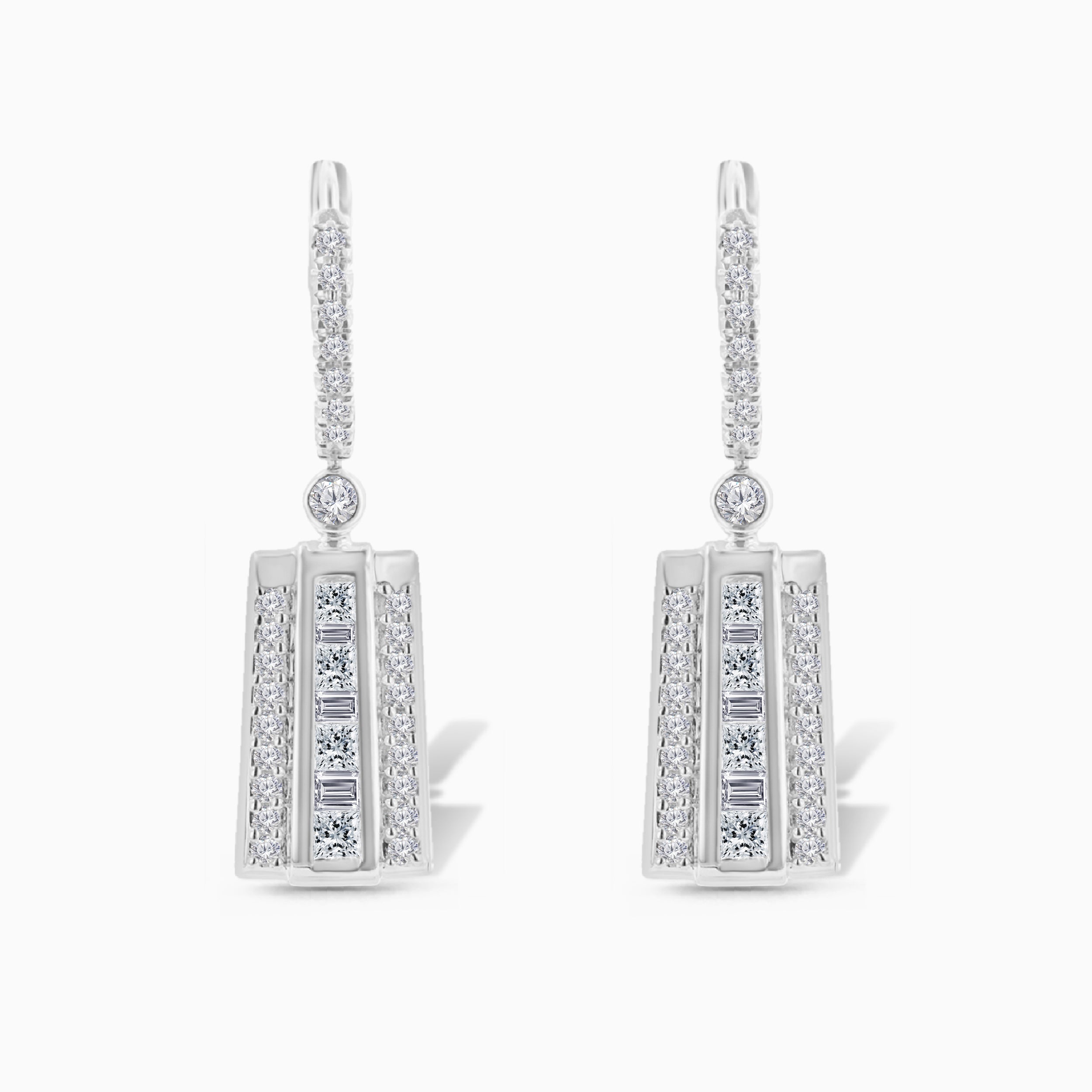 Legendary Diamond Dangle Huggies