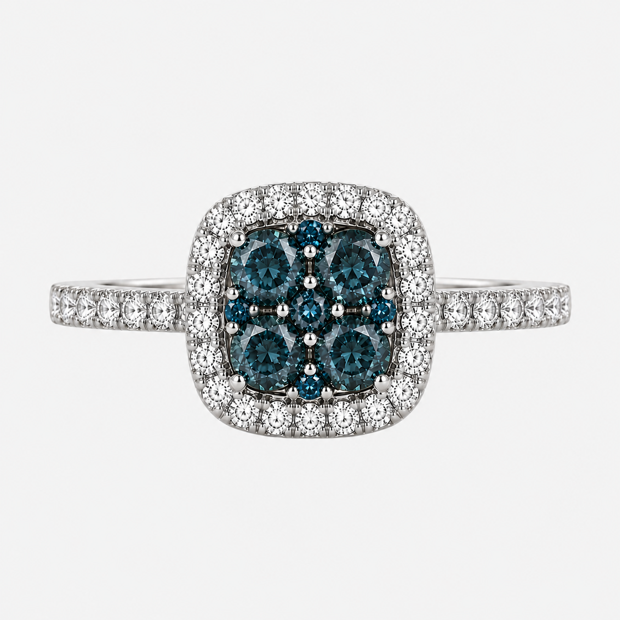 Blue Diamond Mosaic Ring Signature