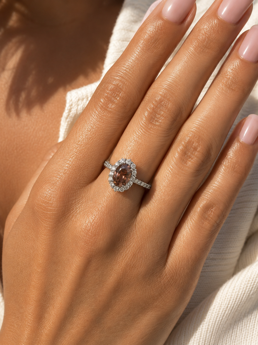 Oval Enchantress Alexandrite Ring