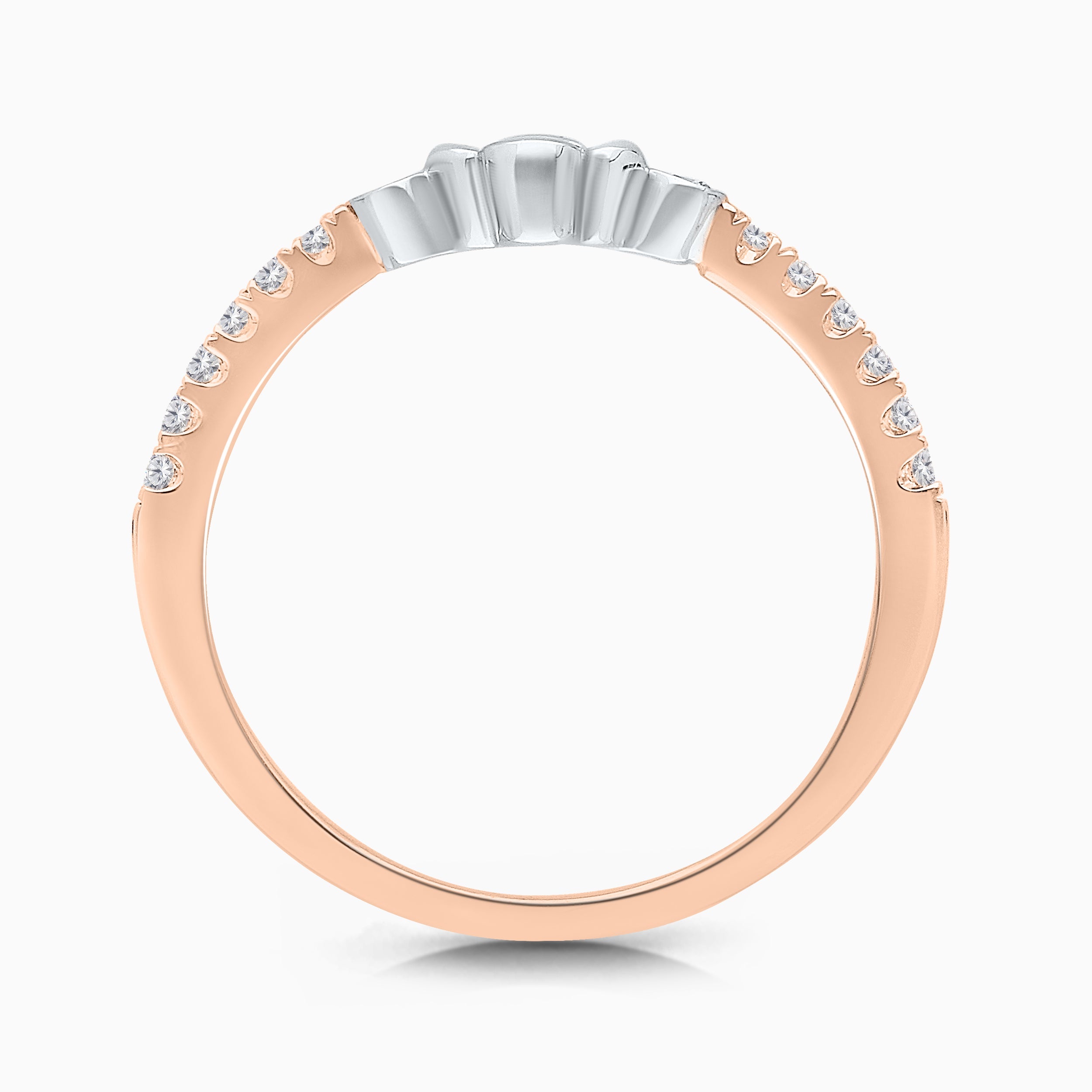 Baby Flower Diamond Ring