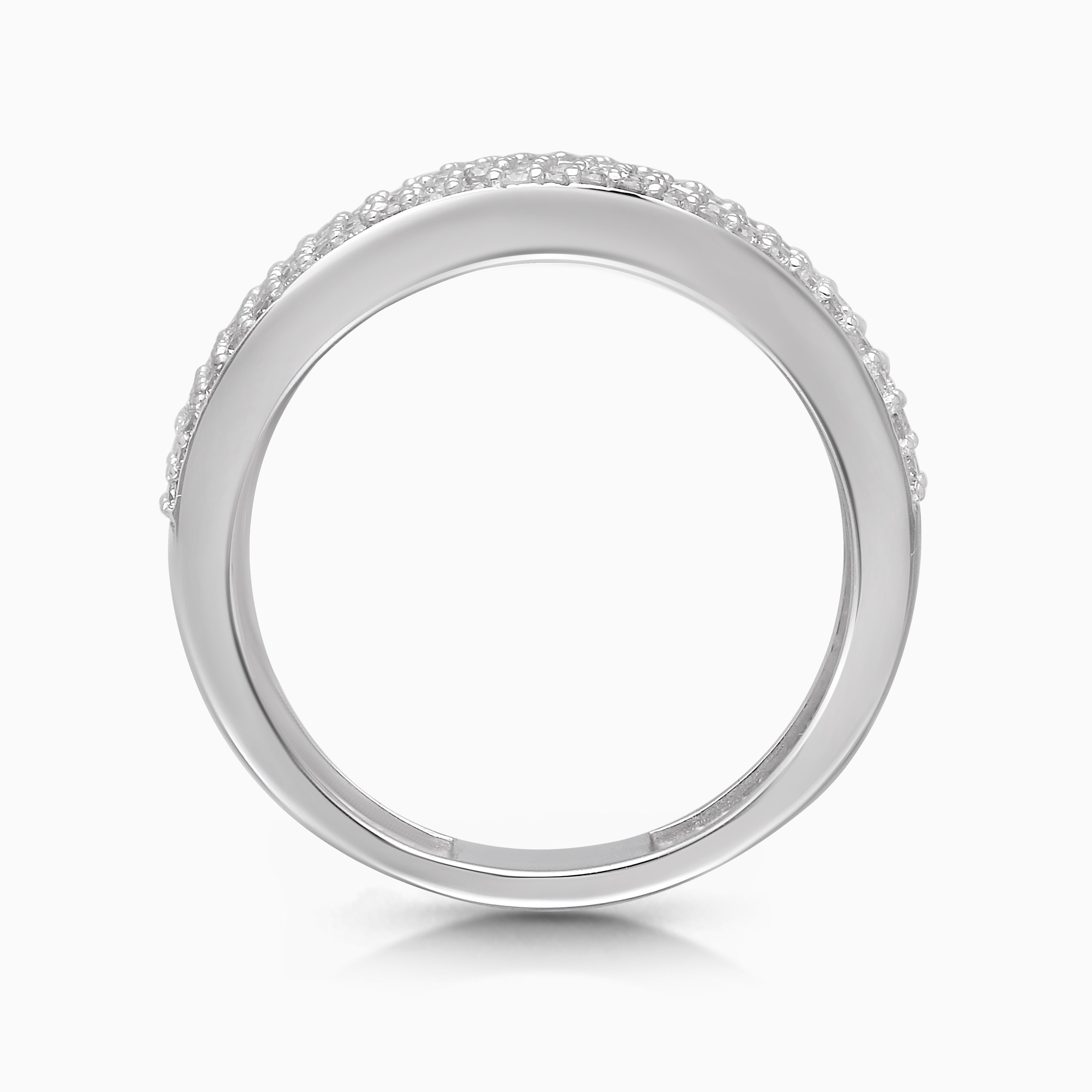 Swirls Of Diamonds Ring