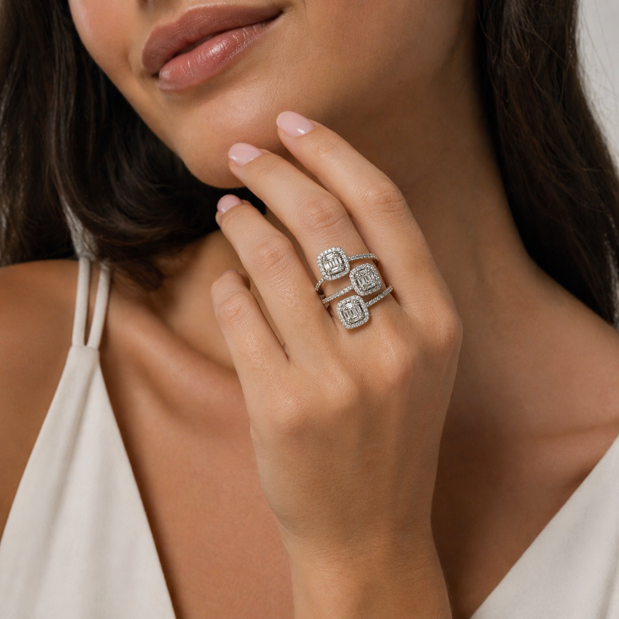 Tiered Legendary Diamond Ring