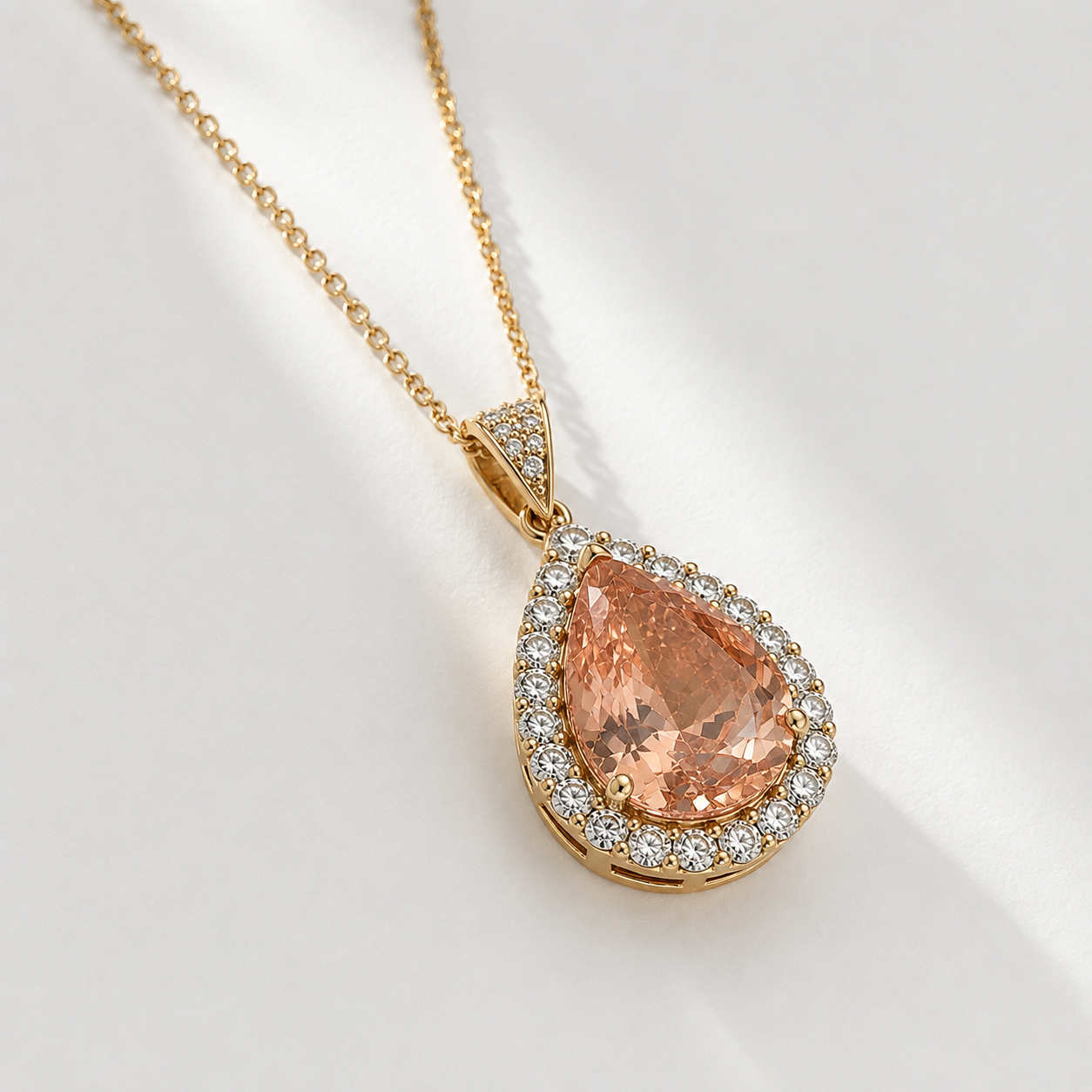 Certified Sunset Non-Heat Necklace