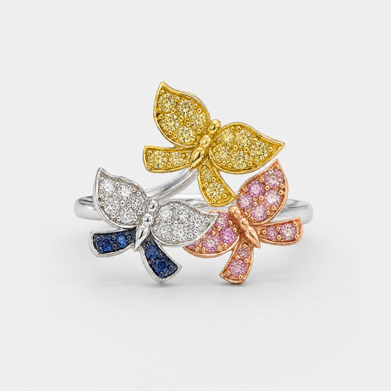 Soaring Sky Butterfly Ring