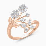 Garden Wrap around Ring