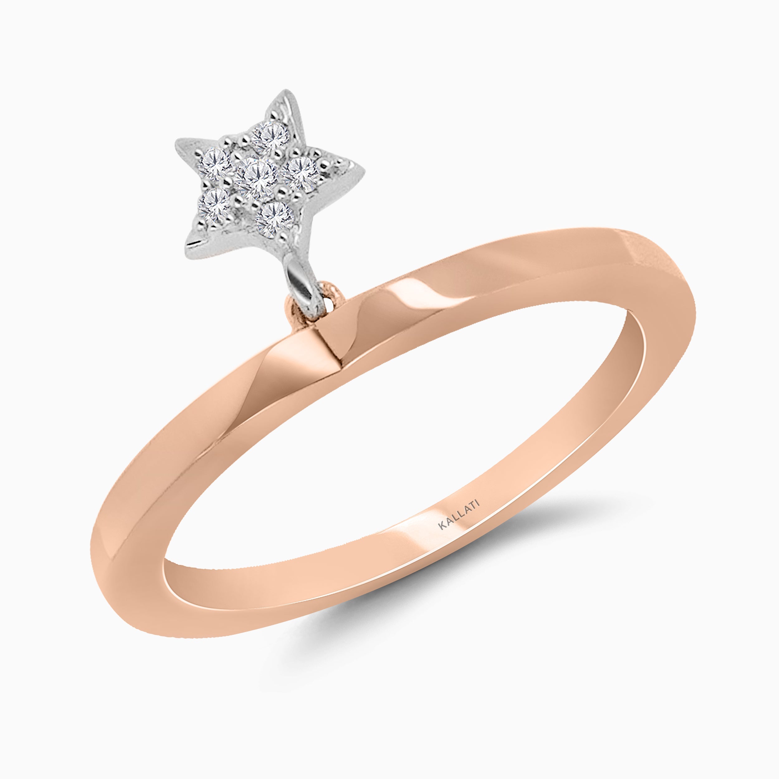 Wish on a Star Diamond Ring White Diamond