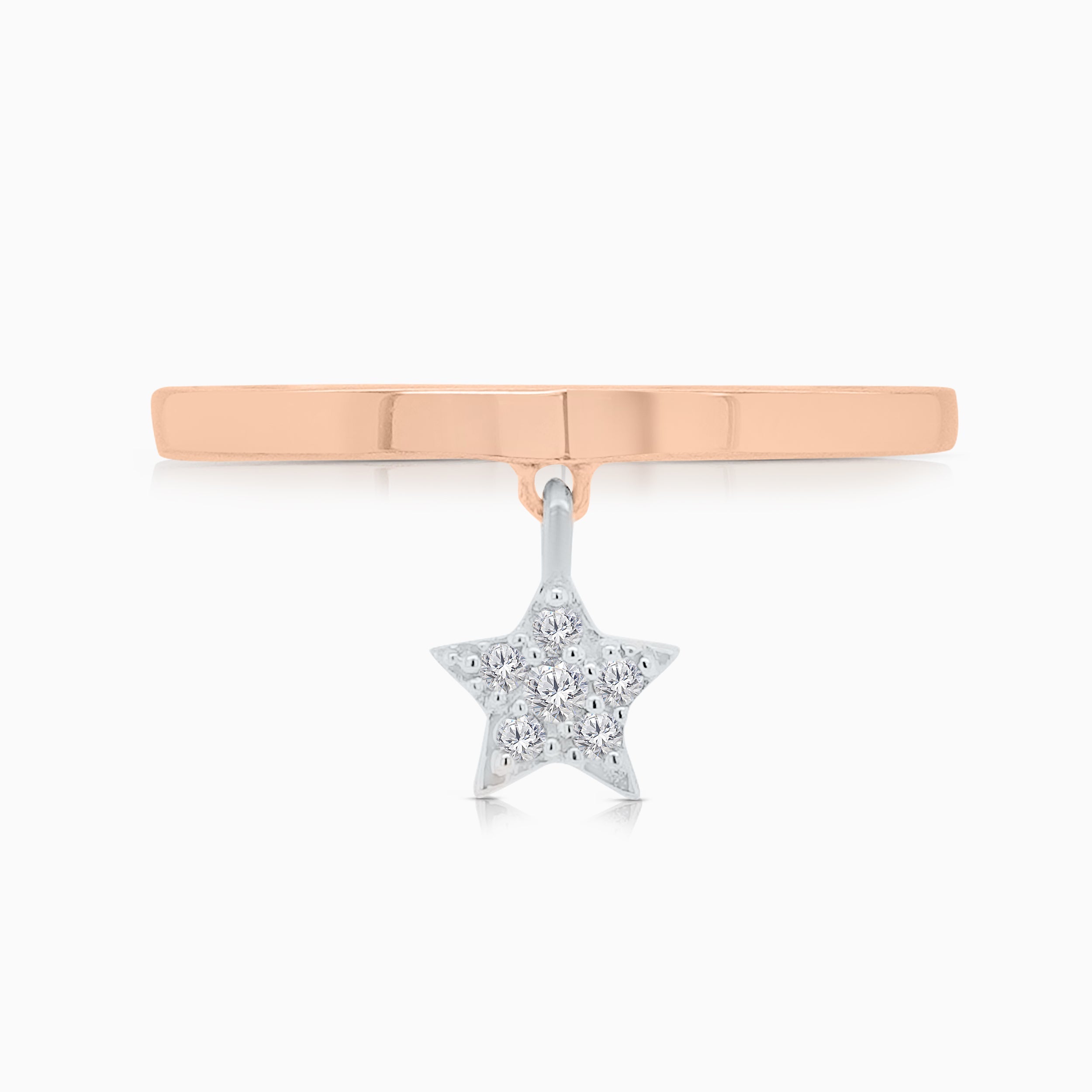 Wish on a Star Diamond Ring White Diamond