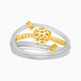 Lily Yellow Diamond Ring