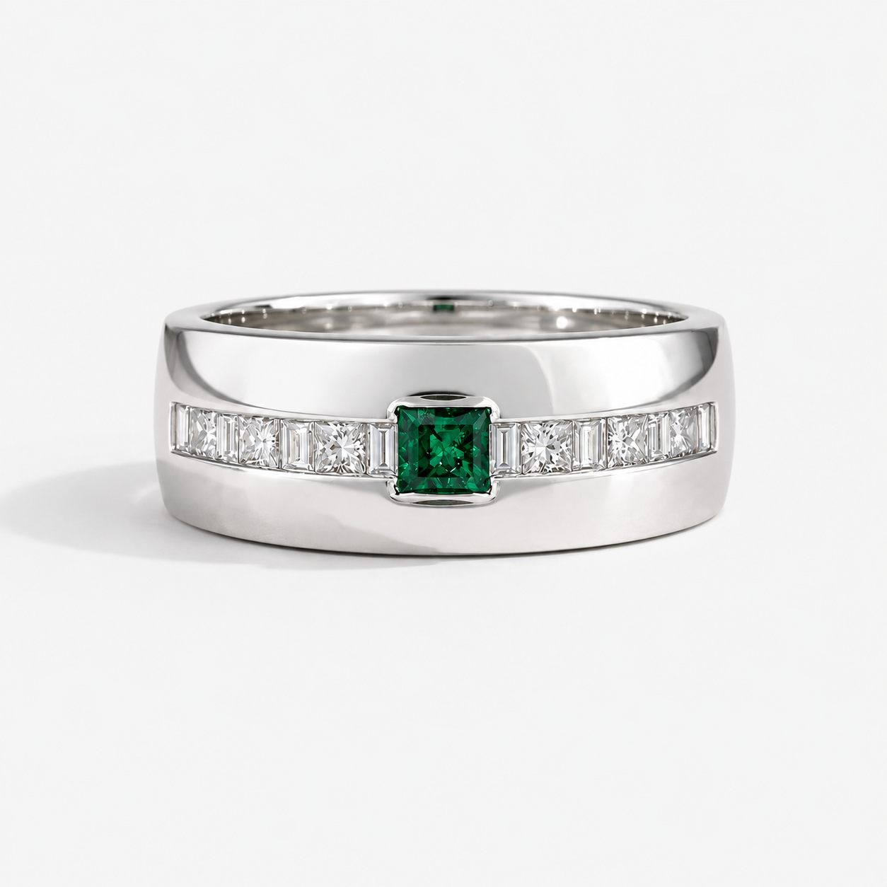 Emerald Diamond Luxe Men's Band MENS