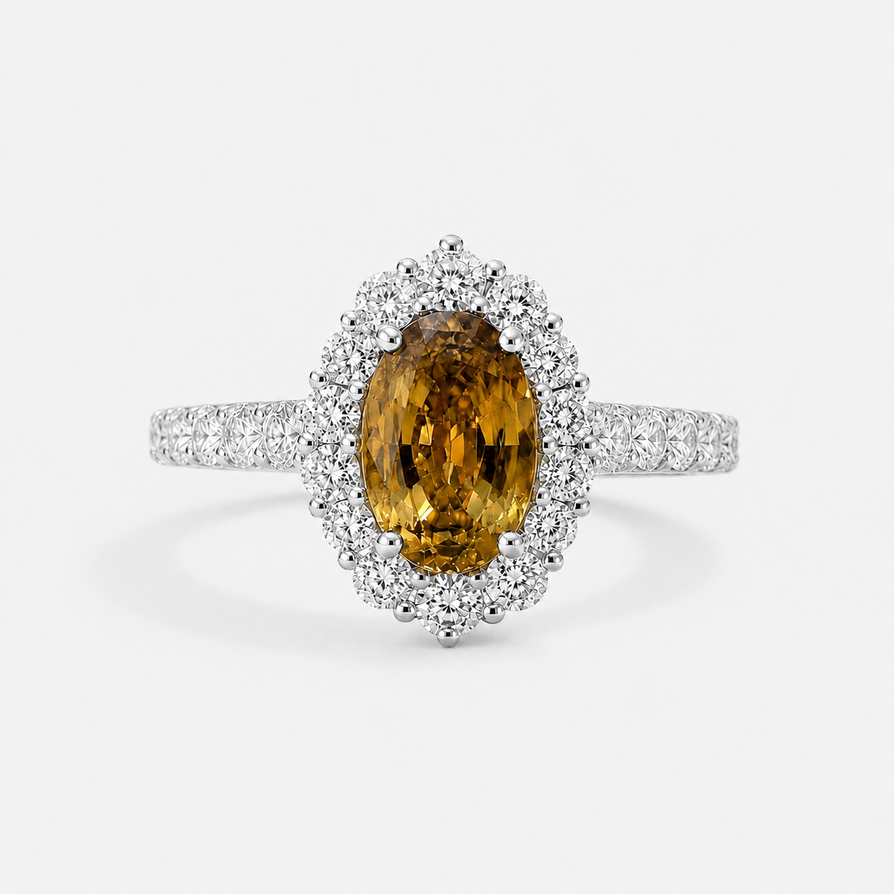 Oval Enchantress Alexandrite Ring Alexandrite