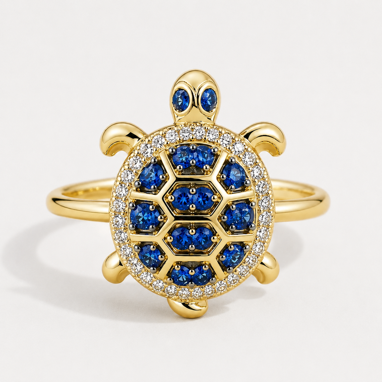 Sapphire Tortoise Ring Legacy Of The Wild