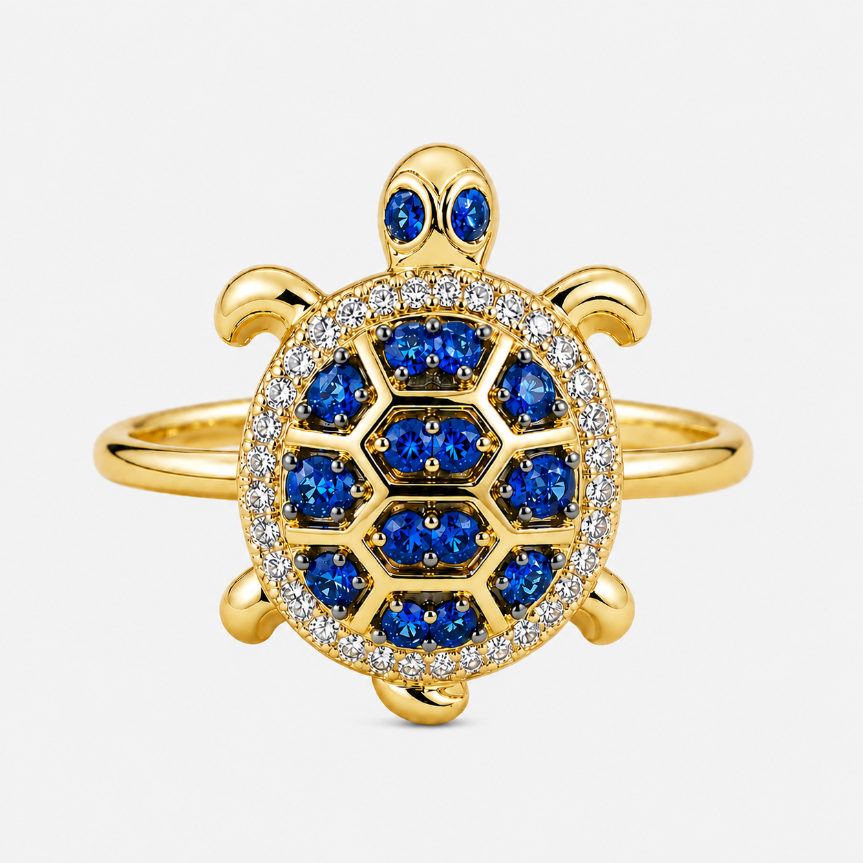 Sapphire Tortoise Ring Legacy Of The Wild